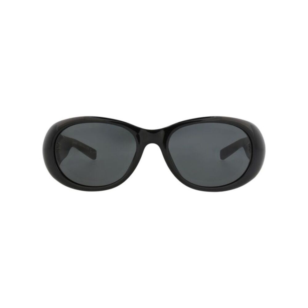 Saint Laurent Round-Frame Bio Injection Sunglasses Black Womens